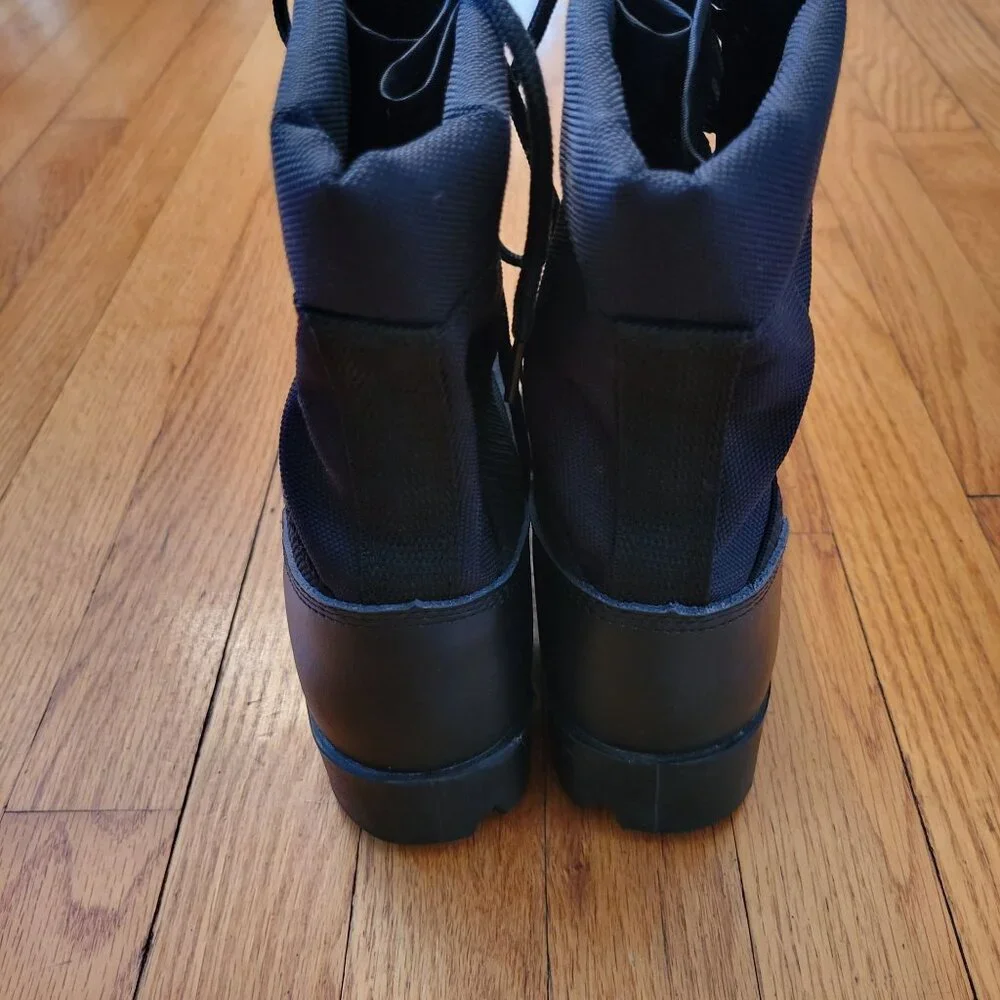 Rothco 6R Black Military‎ Combat Boots Lace Up Moto Grunge High Top